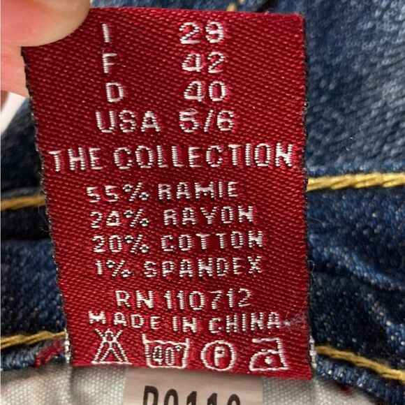 Vintage Miss Vigoss Jeans Women’s 5/6 Bootcut Mid Rise Embroidered Y2K - Picture 9 of 14